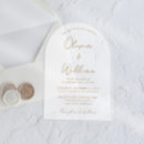 Search for frosted wedding invitations Minimalist