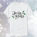 Search for joy to the world tshirts Green