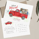 Recherche de camion rouge cartes postales Nous avons déménagé