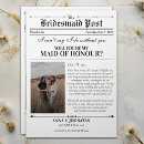 Search for proposal invitations Maid of honour