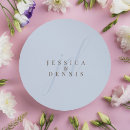 Search for script monogram wedding stickers Simple