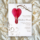Search for bleeding heart invitations Floral
