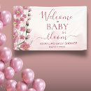 Search for baby girl shower banners Wildflower