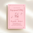 Recherche de whimsical fiançailles invitations Rétro
