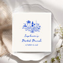 Search for cobalt blue napkins Bridal brunch