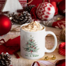 Search for christmas tree mugs White