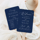 Search for navy wedding programs Calligraphy script