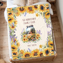 Search for sunflower blankets Farmhouse
