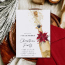 Search for poinsettia christmas invitations Corporate christmas party