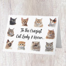 Search for crazy cat lady birthday cards Old