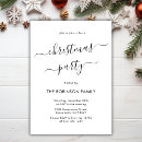 Search for calligraphy christmas invitations Minimalist