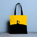Search for cat tote bags Silhouette