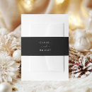 Recherche de black wedding invitation belly bands Pour tous