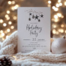 Search for stars seasonal invitations Modern minimalist