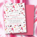 Search for pizza and pajama party invitations Pink