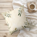 Search for olive branch pillows Botanical