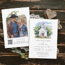 Search for watercolor venue wedding invitations Bride