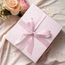 Search for pink and white stripes wrapping paper Girly