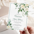 Search for eucalyptus christening invitations Elegant