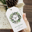Search for christmas wreath gift tags Winter
