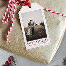 Search for happy holidays gift tags Family photo