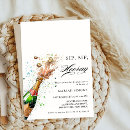Recherche de bouteille de champagne invitations Bride
