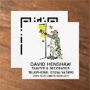 Recherche de peintre et décorateur cartes visite Décoration