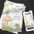 Search for magic mushroom invitations Whimsical mushroom wildflower greenery