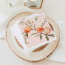 Search for orange fruit napkins Sweet as a peach