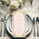 Recherche de antique menus Orné