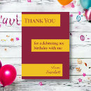 Recherche de burgundy thank you cards Bordeaux et or