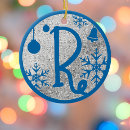 Search for letter r ornaments Blue
