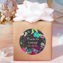 Recherche de 1980s autocollants Fête d'anniversaire