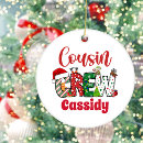 Search for cousin ornaments Cute