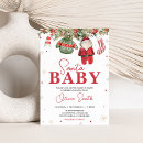 Search for santa baby shower invitations Winter