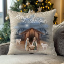 Search for christmas nativity pillows Jesus