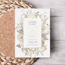 Recherche de cadre blanc invitations Floral