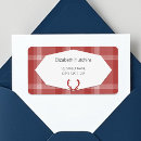 Search for rustic antlers return address labels Watercolor