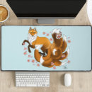 Recherche de cerisier japonais tapis souris Rose