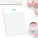 Search for large notepads Lined