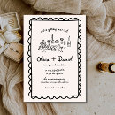 Search for drawing wedding invitations Hand drawn