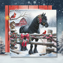 Search for black horse cards Snow
