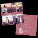 Search for four sided business cards Makeup artist