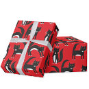 Search for tuxedo wrapping paper Black and white cat