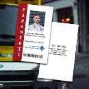 Search for paramedic business cards First responder