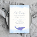 Recherche de dolphin baby shower invitations Aquarelle