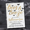 Recherche de boo halloween invitations Parti halloween adulte