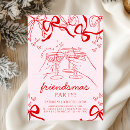 Search for ladies night christmas invitations Friendsmas