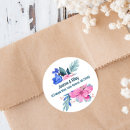 Search for pretty flowers stickers Blue