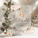 Search for snowflake square invitations Floral